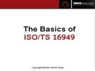 basics of TS 16949 free tutorial