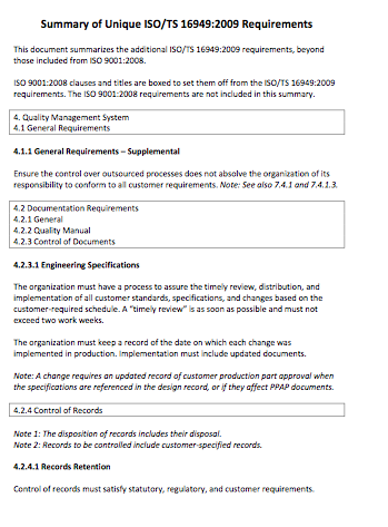 Compare IATF 16949 to ISO 9001 - IATF 16949 Store